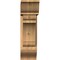 Ekena Millwork Olympic Traditional Smooth Bracket w/ Offset Brace, Western Red Cedar, 7 1/2"W x 22"D x 26"H BKT0806X22X26OLY01SWR - alternate 4